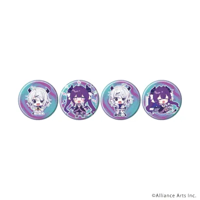 缶バッジ「ゆんゆん電波シンドローム」13/ブラインド(全4種)(ミニキャライラスト)