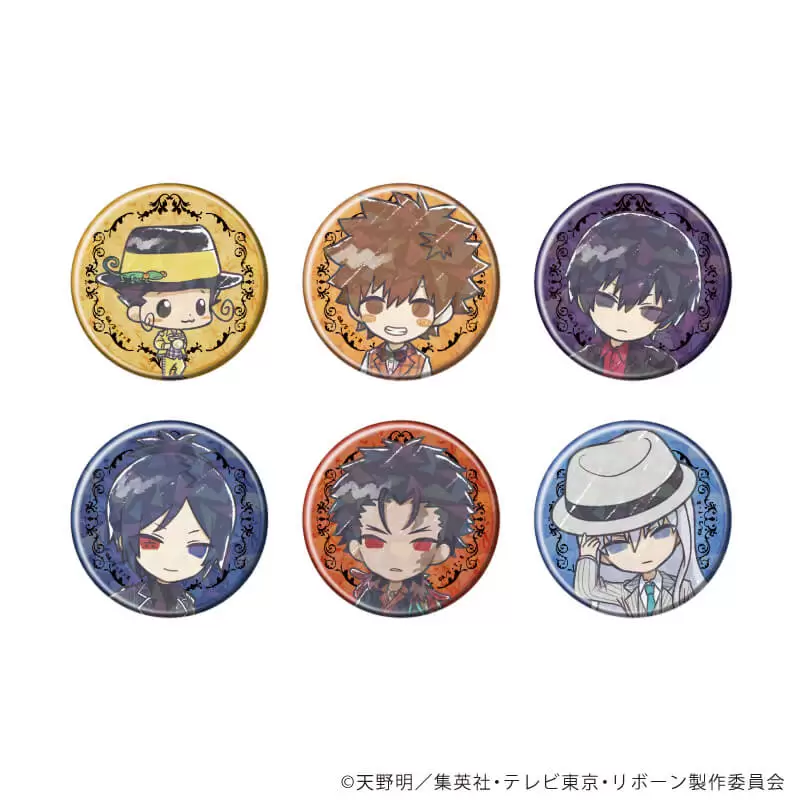 ホログラム缶バッジ「家庭教師ヒットマンREBORN!」07/ブラインド(全6種)(グラフアートイラスト) 2