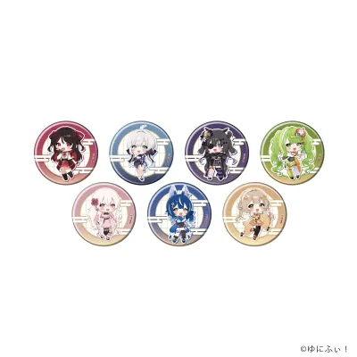 缶バッジ「ゆにふぃ！」02/ブラインド(全7種)(公式イラスト)
