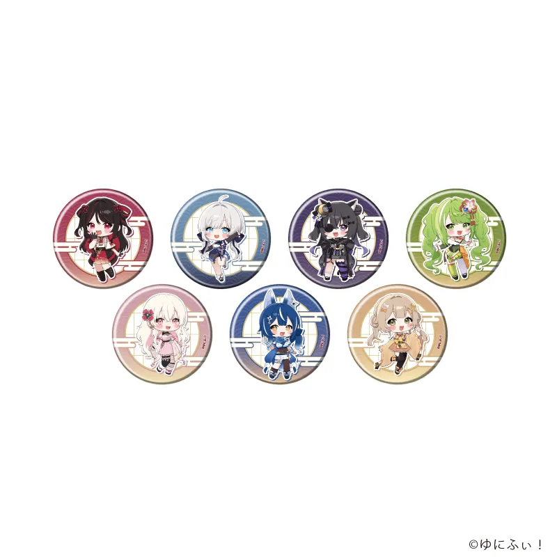 缶バッジ「ゆにふぃ!」02/ブラインド(全7種)(公式イラスト)