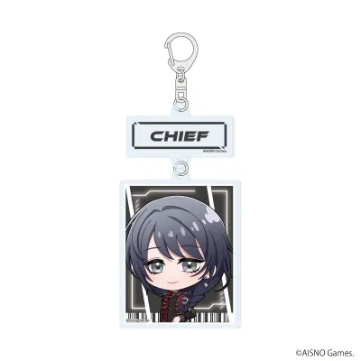 連結アクリルキーホルダー「無期迷途」11/女局長(ミニキャライラスト)