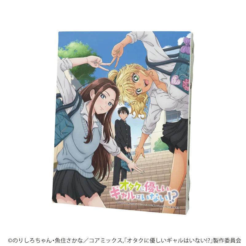 キャンバスボード「オタクに優しいギャルはいない!?」01/キービジュアル(公式イラスト)