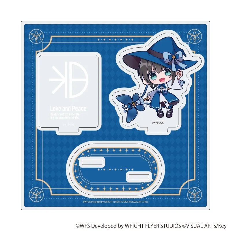 アクリルスタンドプレート「ヘブンバーンズレッド」02/蒼井えりか(ミニキャライラスト)