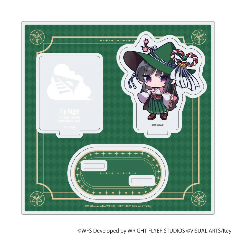 アクリルスタンドプレート「ヘブンバーンズレッド」05/二階堂三郷(ミニキャライラスト)