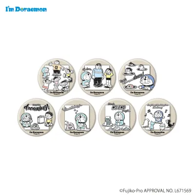 缶バッジ「I'm Doraemon」03/vol.03ブラインド(全7種)