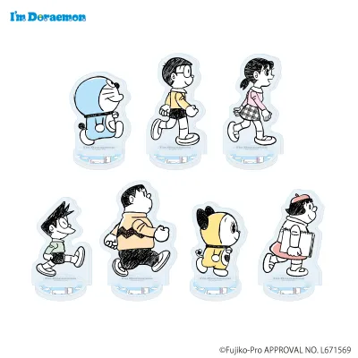 アクリルぷちスタンド「I'm Doraemon」02/ブラインド(全7種)