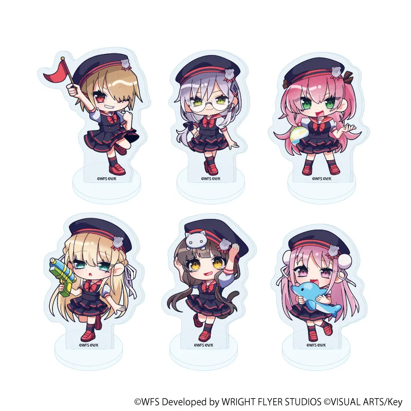 アクリルぷちスタンド「ヘブンバーンズレッド」31/ブラインド(全6種) 第31A部隊(ミニキャライラスト)