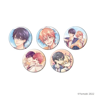 缶バッジ「どうしようもない、ぼくの初恋。」01/ブラインド(全5種)(公式&描き下ろしイラスト)