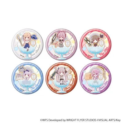 缶バッジ「ヘブンバーンズレッド」45/ブラインド(全6種)第30G部隊(グラフアートイラスト)