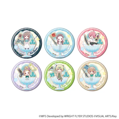 缶バッジ「ヘブンバーンズレッド」46/ブラインド(全6種)第31E部隊(グラフアートイラスト)