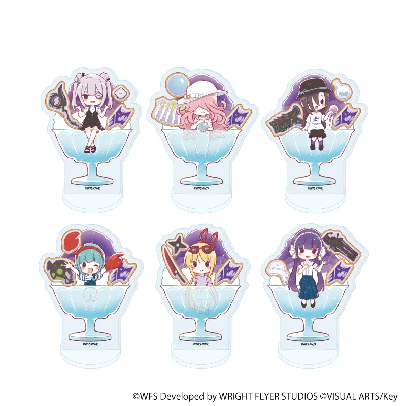 アクリルぷちスタンド「ヘブンバーンズレッド」35/ブラインド(全6種)第31C部隊(グラフアートイラスト)