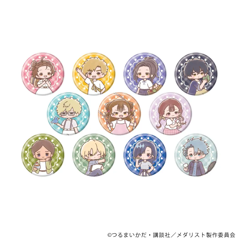 缶バッジ「TVアニメ『メダリスト』」04/ピクニックver. ブラインド(全11種)(グラフアートイラスト)