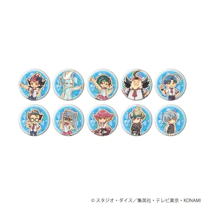 缶バッジ「遊☆戯☆王ZEXAL」10/ブラインド(全10種)(レトロアートイラスト)