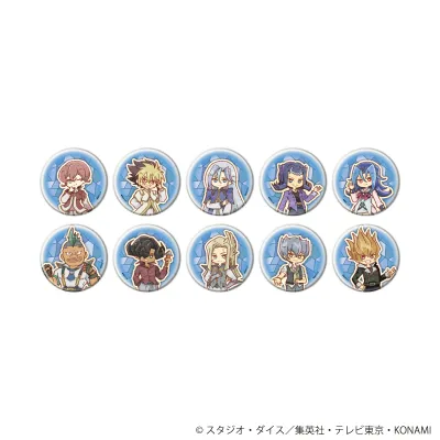 缶バッジ「遊☆戯☆王ZEXAL」11/ブラインド(全10種)(レトロアートイラスト)