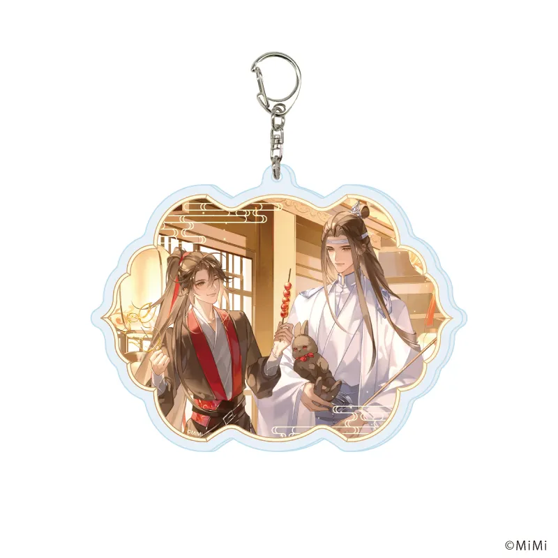 デカアクリルキーホルダー「大河幻想ラジオドラマ「魔道祖師」」02/魏無羨&藍忘機(原作) デートver.(描き下ろしイラスト)※减数可能