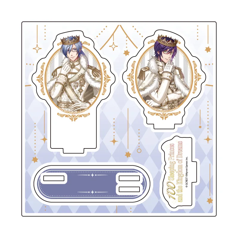 アクリルスタンドプレート「夢王国と眠れる100人の王子様」69/セラス&テル(公式イラスト)