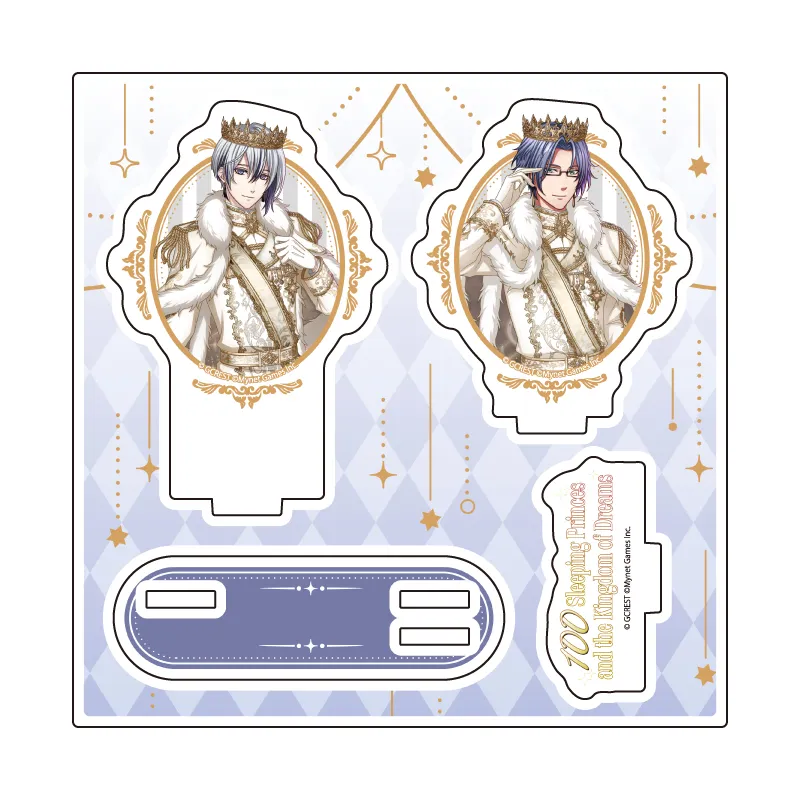 アクリルスタンドプレート「夢王国と眠れる100人の王子様」73/ノクス&フォルカー(公式イラスト)