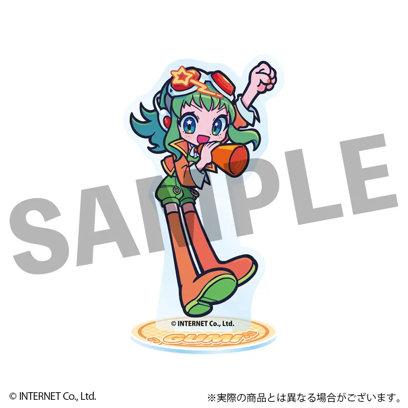 VOCALOID GUMI フレフレンズアクリルスタンド メガホンVer.