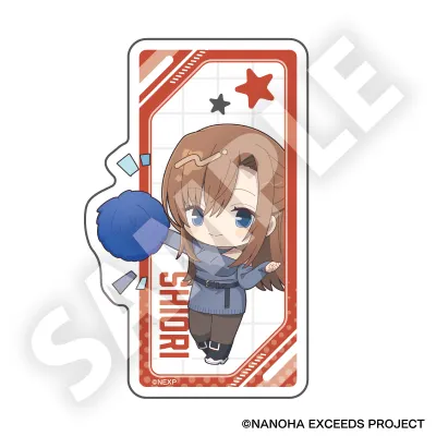魔法少女リリカルなのは EXCEEDS Gun Blaze Vengeance フレフレンズステッカー 相沢 シオリ
