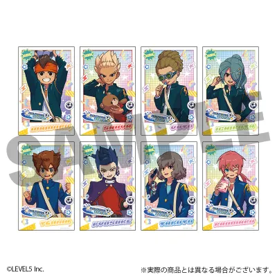 イナズマイレブン 英雄たちのヴィクトリーロード トレーディングフォトカード 平成ポップver. 全8種 1BOX入数：8