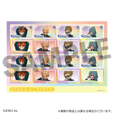 イナズマイレブン 英雄たちのヴィクトリーロード プリントシール 平成ポップver. Aパターン