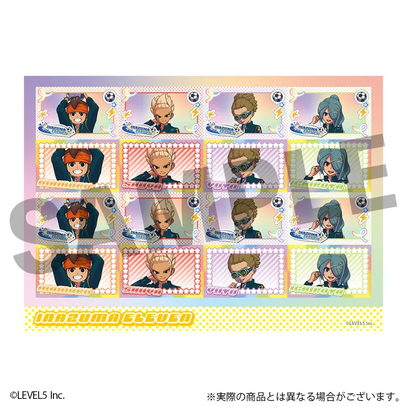 イナズマイレブン 英雄たちのヴィクトリーロード プリントシール 平成ポップver. Aパターン