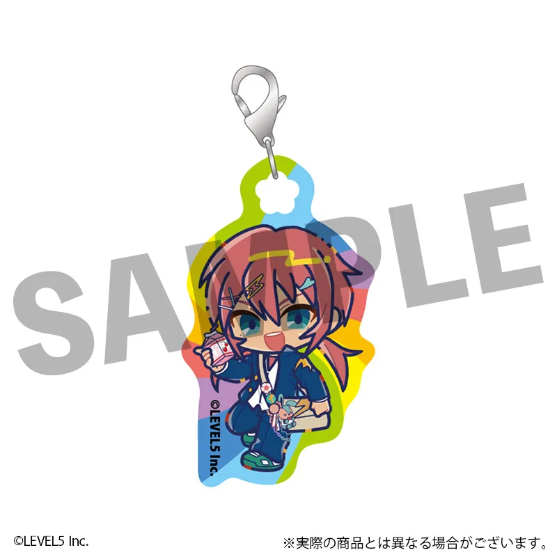 イナズマイレブン 英雄たちのヴィクトリーロード ミニキャラアクリルチャーム 霧野 蘭丸 平成ポップver.