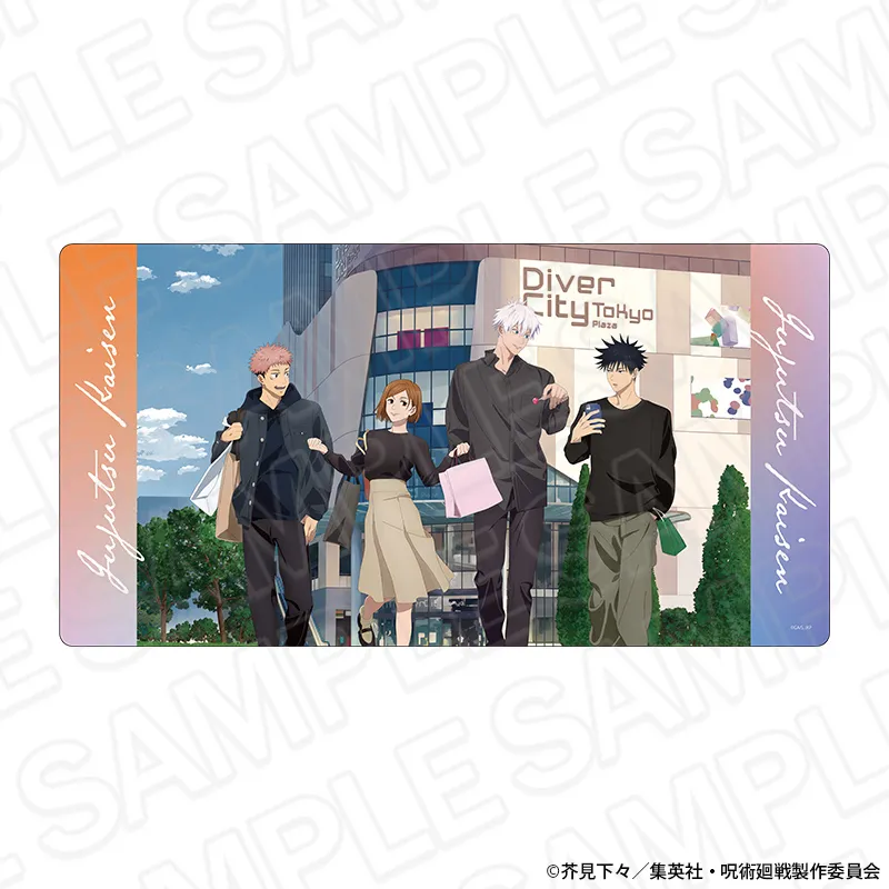 アニメ『呪術廻戦』5周年 ラバーデスクマット shopping ver.