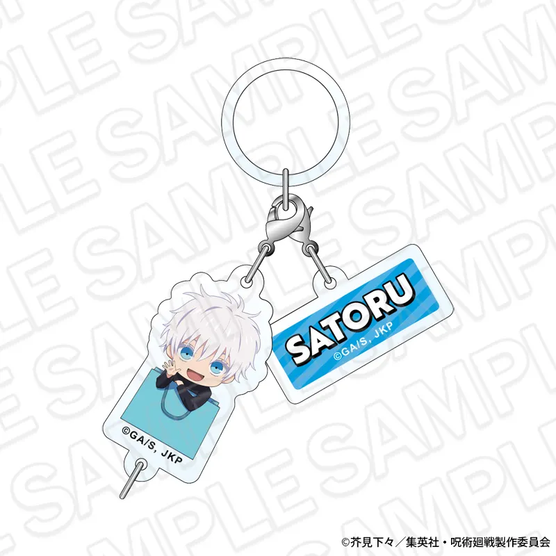 アニメ『呪術廻戦』5周年 アンブレラマーカー 五条 悟 shopping ミニキャラ ver.
