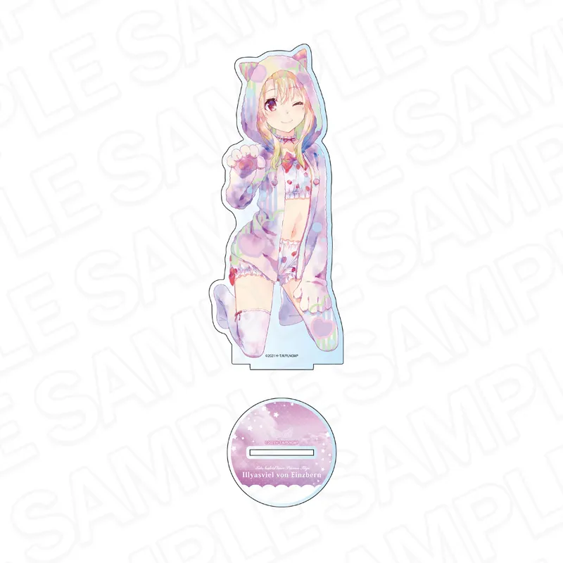 劇場版Fate/kaleid liner プリズマ☆イリヤ Licht 名前の無い少女 デカアクリルスタンド PALE TONE series イリヤ パジャマ ver.