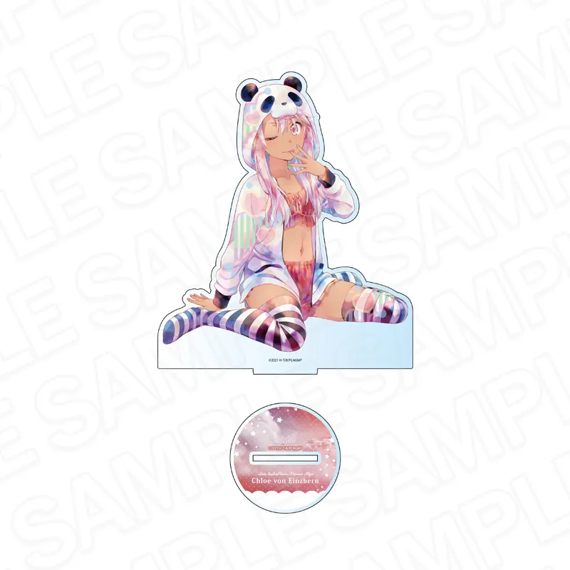 劇場版Fate/kaleid liner プリズマ☆イリヤ Licht 名前の無い少女 デカアクリルスタンド PALE TONE series クロエ パジャマ ver.