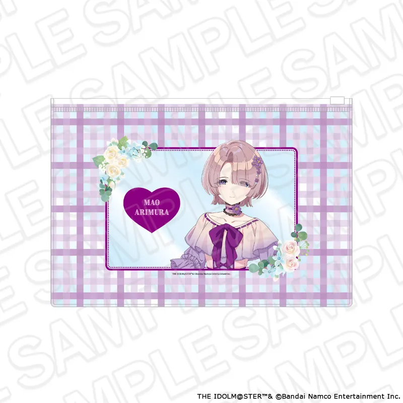 クリアポーチ 有村麻央 floral dress ver.