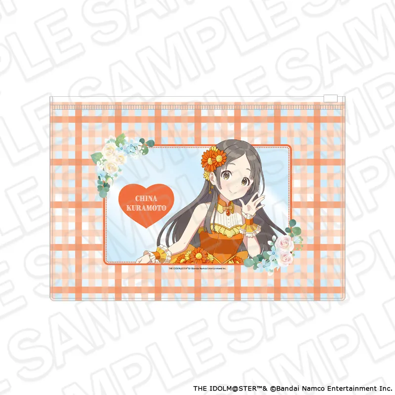 クリアポーチ 倉本千奈 floral dress ver.