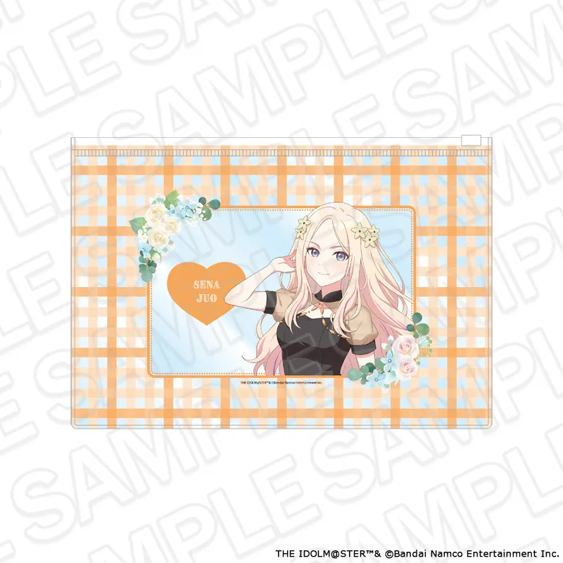 クリアポーチ 十王星南 floral dress ver.