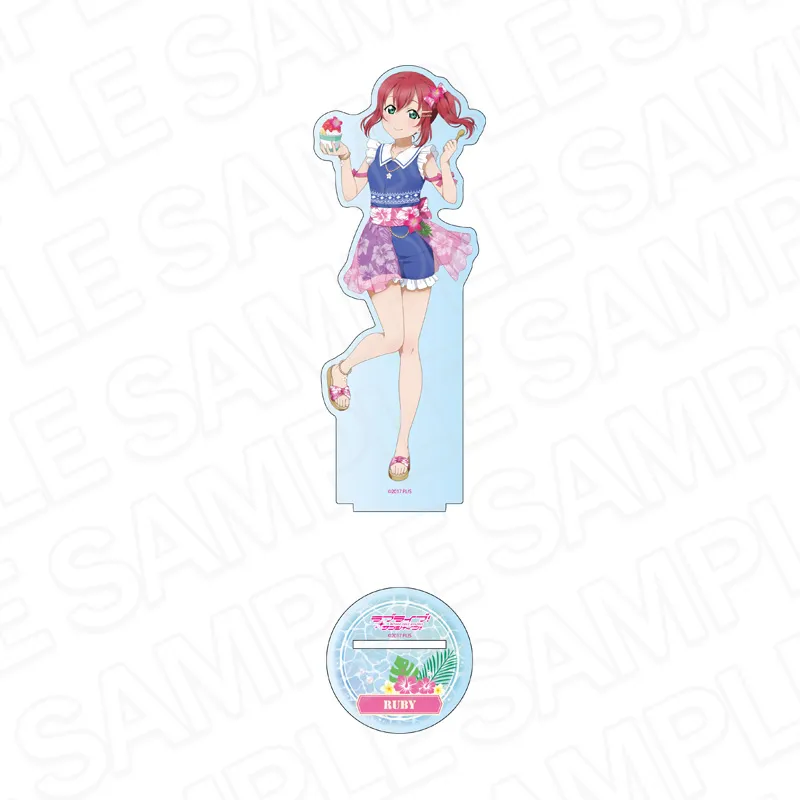 ラブライブ！サンシャイン!! デカアクリルスタンド 黒澤ルビィ アロハ衣装 ver.