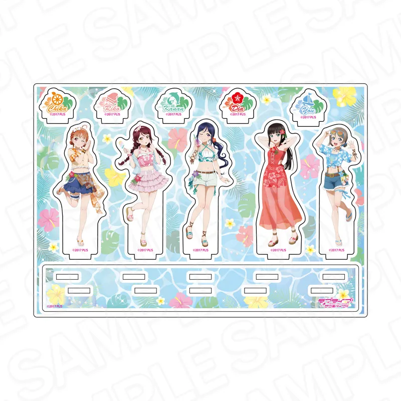 ラブライブ!サンシャイン!! アクリルジオラマ A アロハ衣装 ver.
