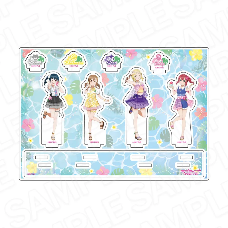 ラブライブ！サンシャイン!! アクリルジオラマ B アロハ衣装 ver.