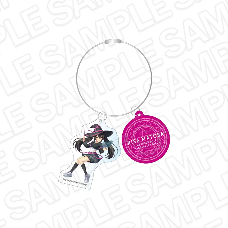 アイドルマスター シンデレラガールズ ワイヤーキーホルダー 的場梨沙 サイバーウィッチ ver.