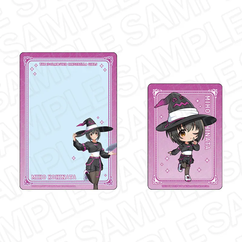 アイドルマスター シンデレラガールズ 硬質カードセット 小日向美穂 サイバーウィッチ ver.