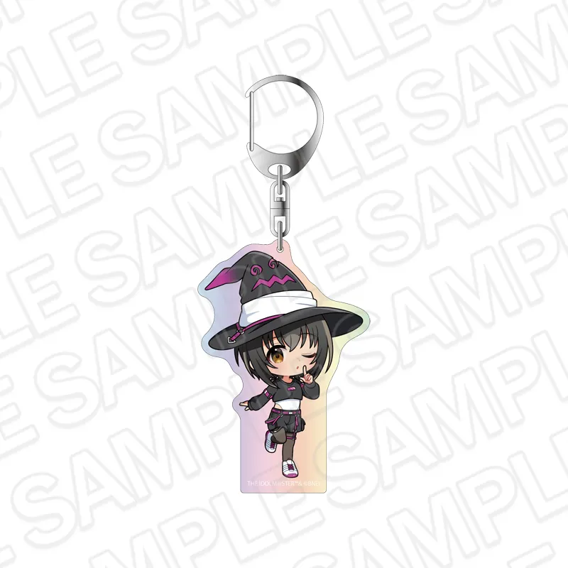 アイドルマスター シンデレラガールズ オーロラアクリルキーホルダー 小日向美穂 サイバーウィッチ ミニキャラ ver.