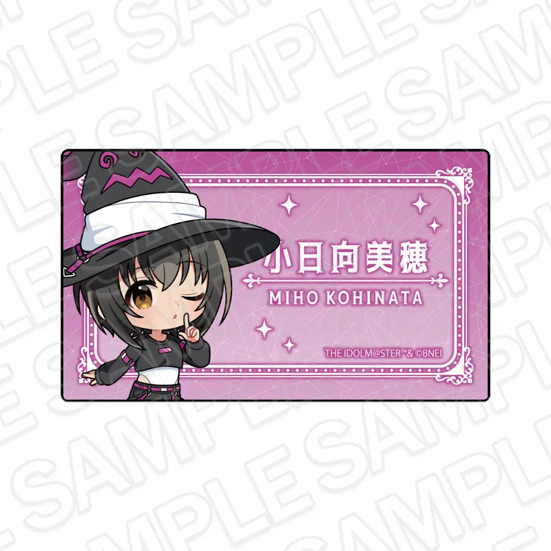 アイドルマスター シンデレラガールズ アクリルネームバッジ 小日向美穂 サイバーウィッチ ミニキャラ ver.