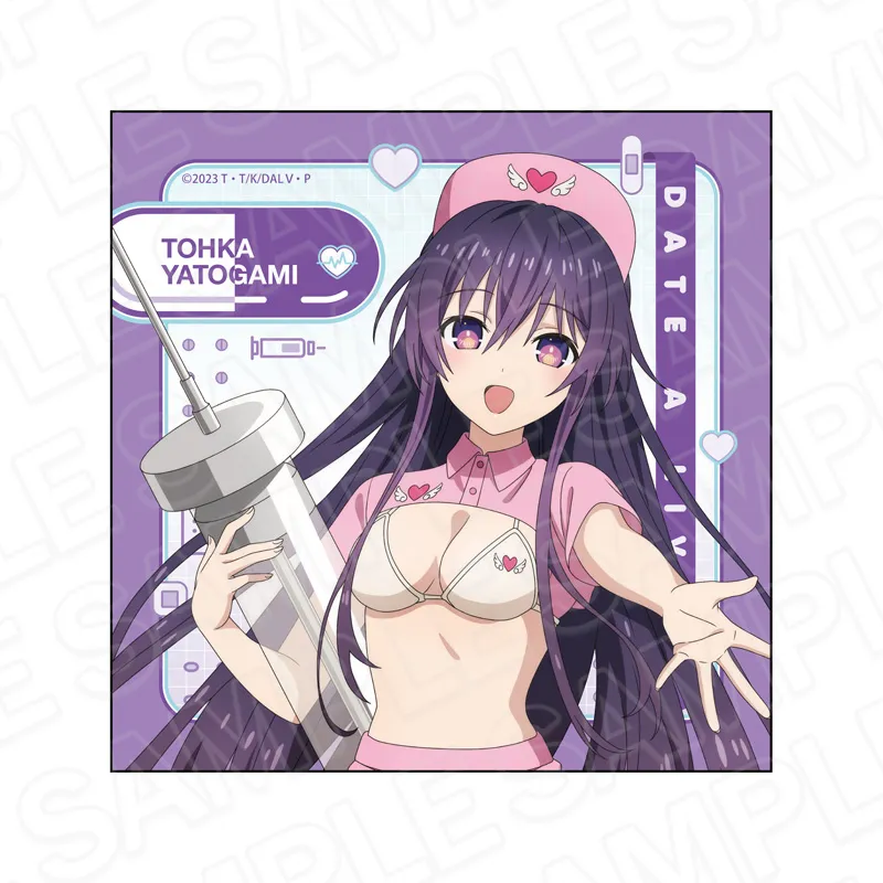 マイクロファイバー 夜刀神十香 南の島のナース ver.