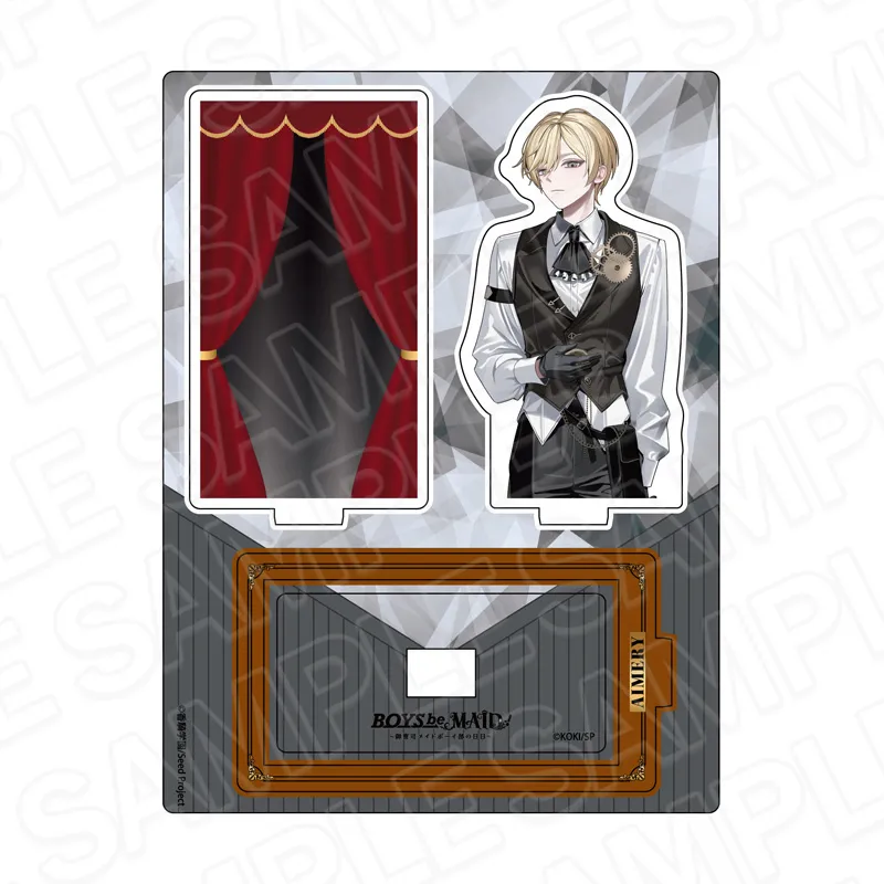 BOYS be MAID!~御曹司メイドボーイ部の日日~ レイヤーアクリルスタンド エメリ・スノワール レヴュー・ド・ヴェール ver.