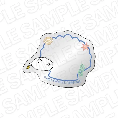 SEALOOK ミラーアクリルステッカー ベイビーザラシ