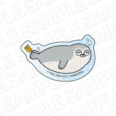 SEALOOK ゆらゆらアクリルブロック 隈ザラシ