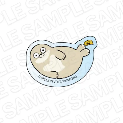 SEALOOK ゆらゆらアクリルブロック ハートザラシ