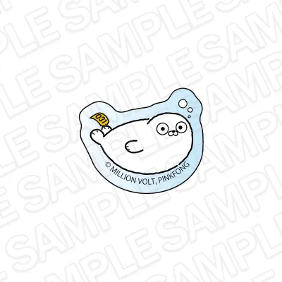 SEALOOK ゆらゆらアクリルブロック ベイビーザラシ