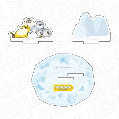 SEALOOK アクリルカードスタンド おはよう