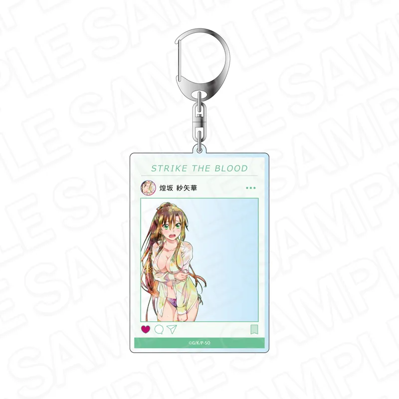 ストライク・ザ・ブラッドFINAL SNS風アクリルキーホルダー PALE TONE series 煌坂 紗矢華 Yシャツ ver.