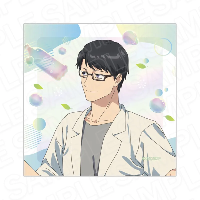 TVアニメ「神の庭付き楠木邸」 マイクロファイバー 播磨才賀 しゃぼん玉 ver.